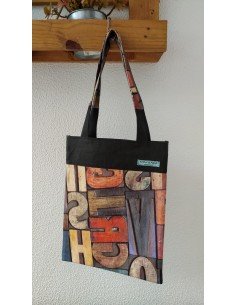 BOLSO-BOLSA Pequeño Letras
