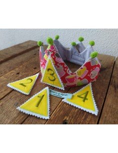 CORONA DE CUMPLEAÑOS cupcakes 2