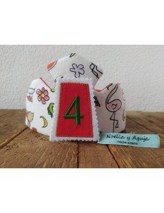 CORONA DE CUMPLEAÑOS animales